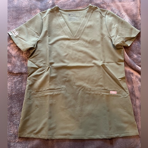 Figs Casma Three-pocket Scrub Top Size Small - Picture 1 of 5